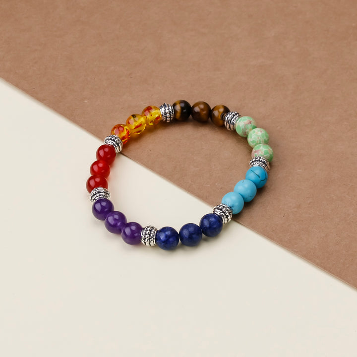7 Chakra Stones Bracelet
