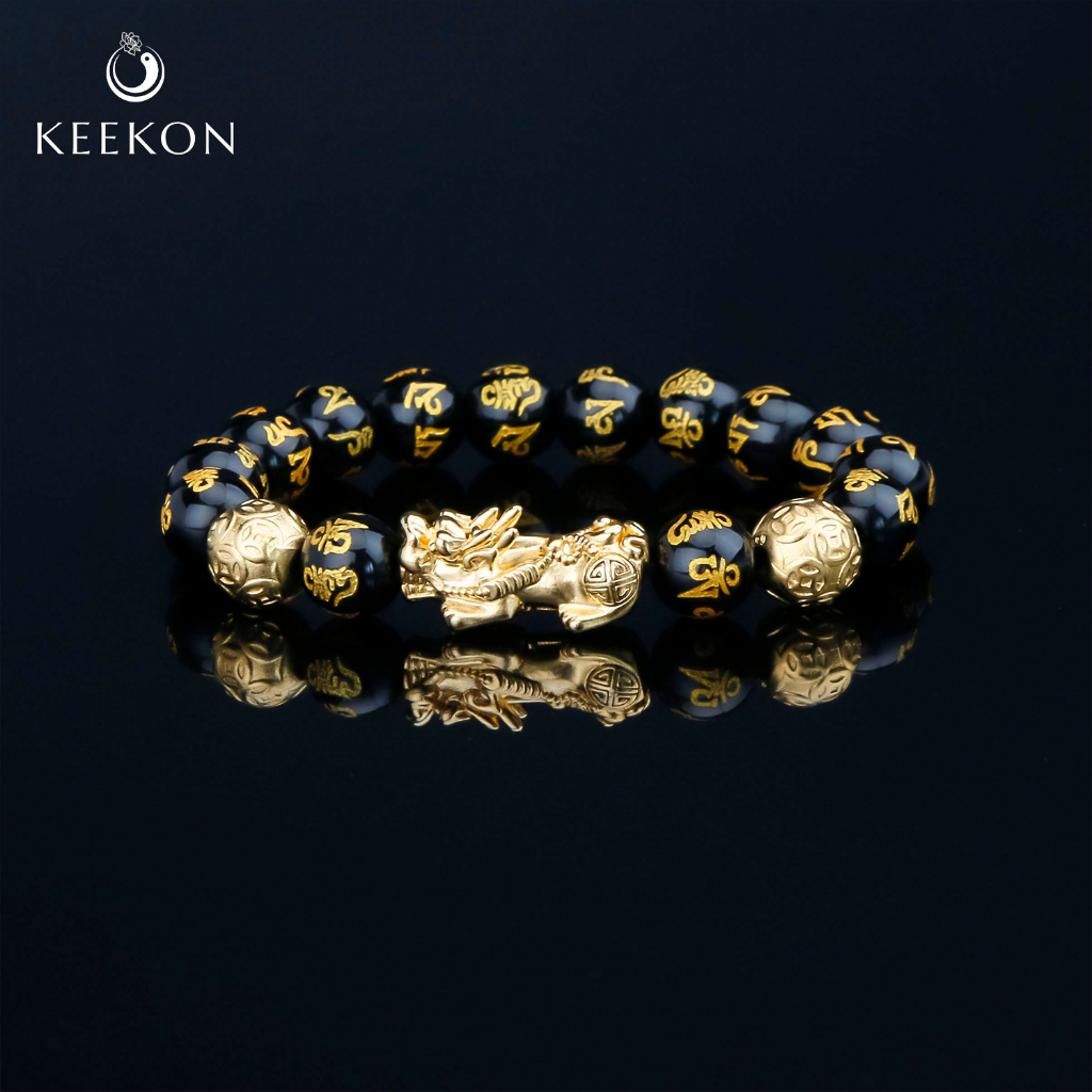 Feng Shui Black Obsidian Wealth Bracele