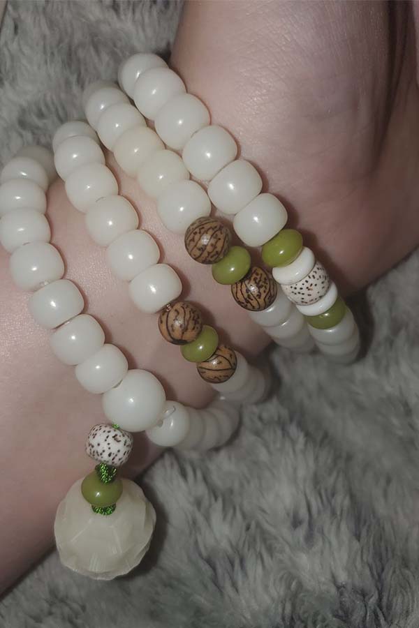 White jade bracelet