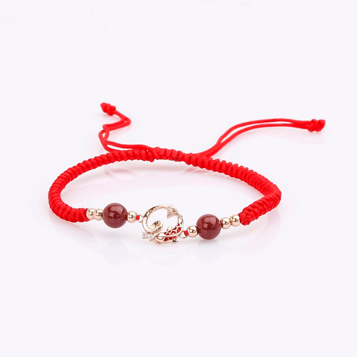Cinnabar Koi Fish Year Of Snake Red String