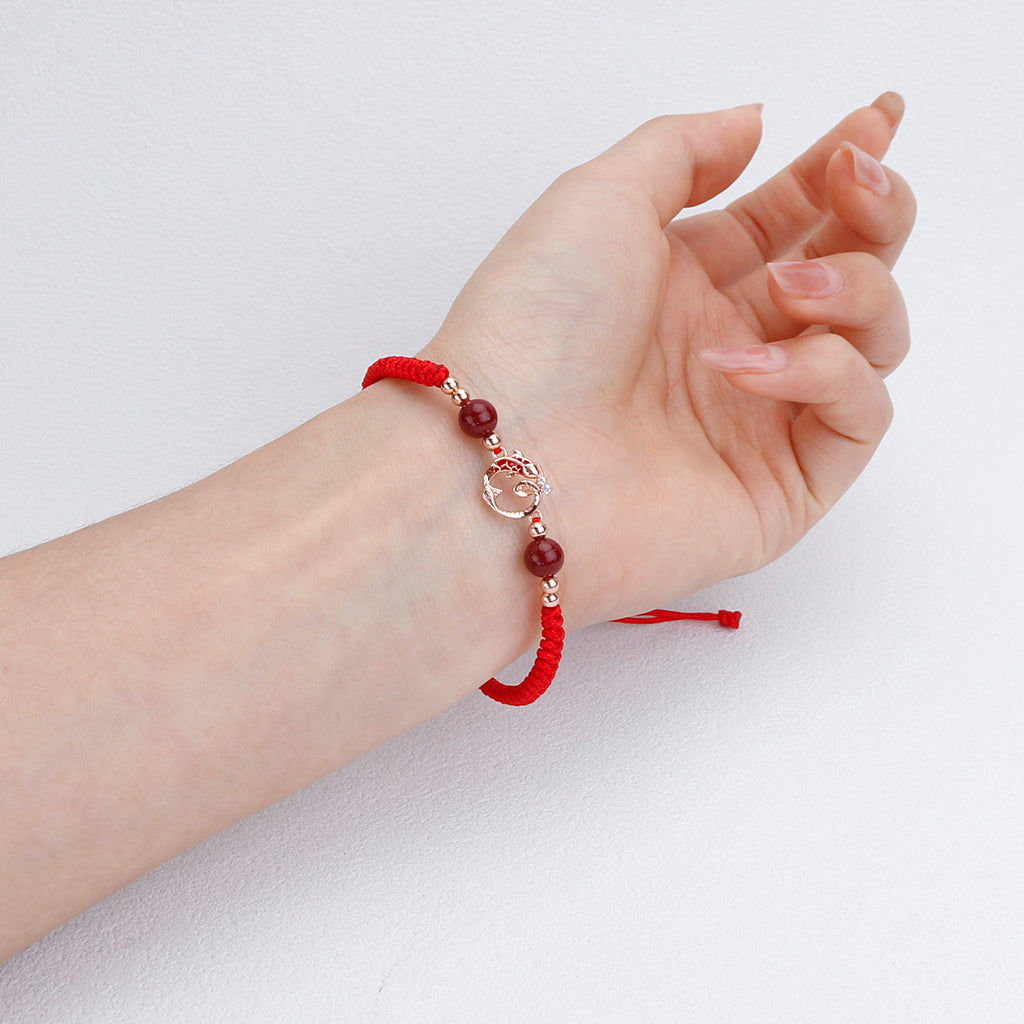 Cinnabar Koi Fish Year Of Snake Red String