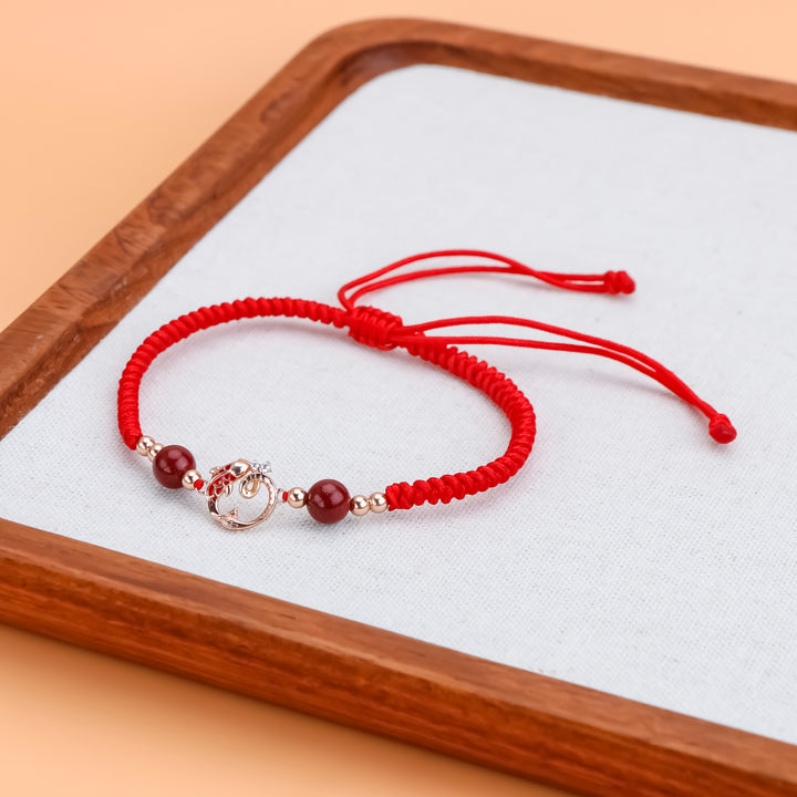 Cinnabar Koi Fish Year Of Snake Red String
