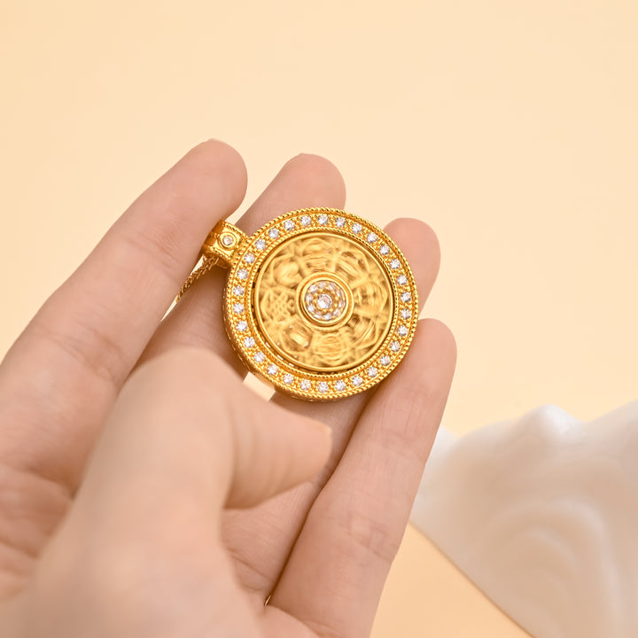 Eight Treasure Compass Pendant