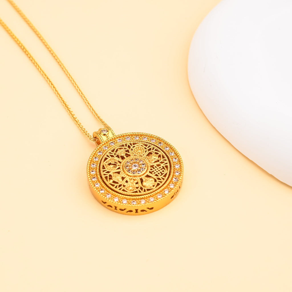 Eight Treasure Compass Pendant