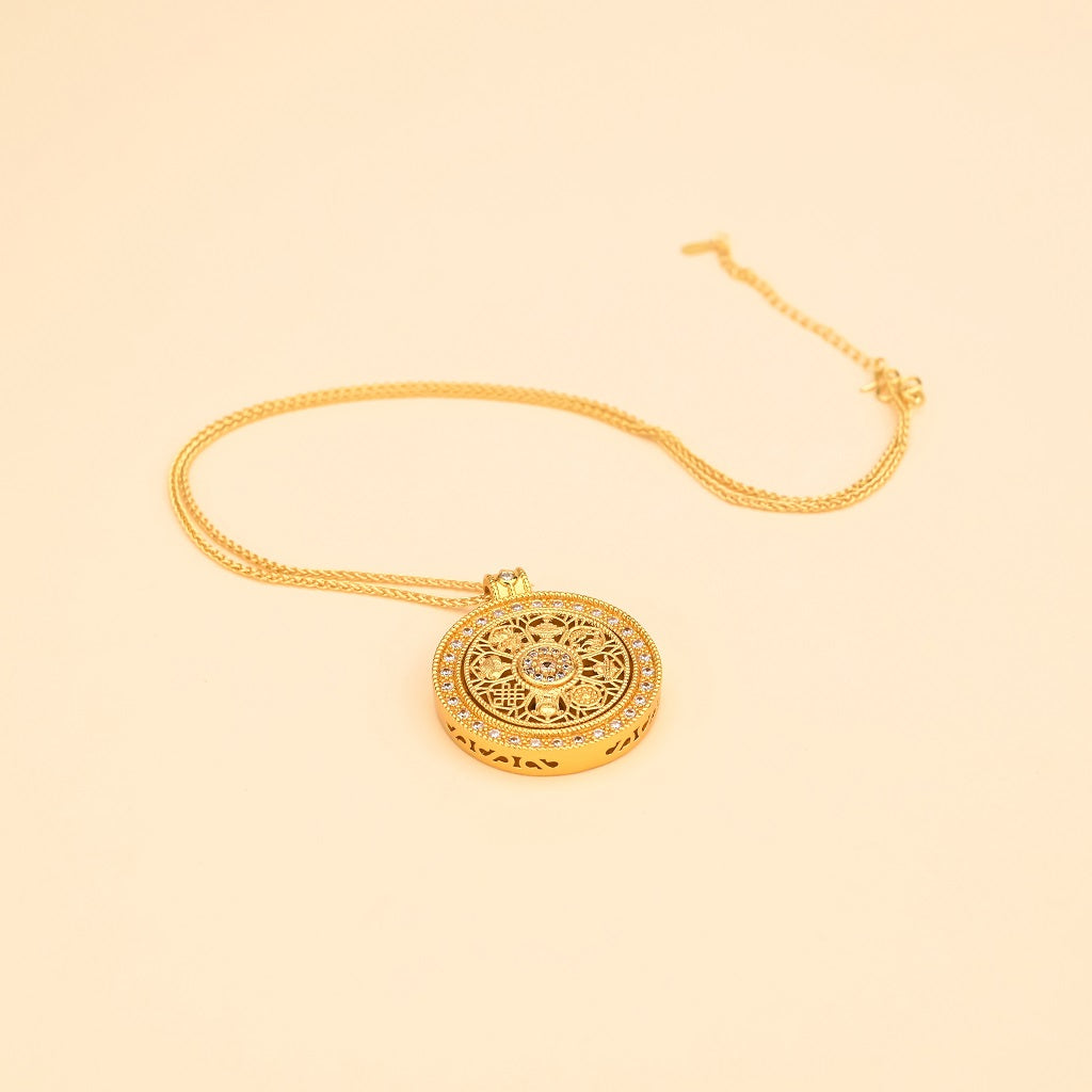 Eight Treasure Compass Pendant