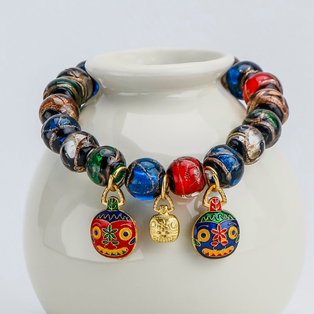  Feng Shui Pixiu Black Obsidian Wealth Bracelet
