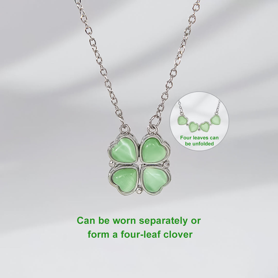 Four-leaf Clover Magnetic Pendant