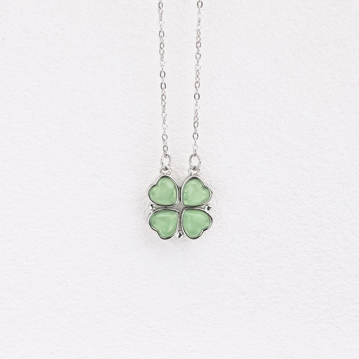 Four-leaf Clover Magnetic Pendant