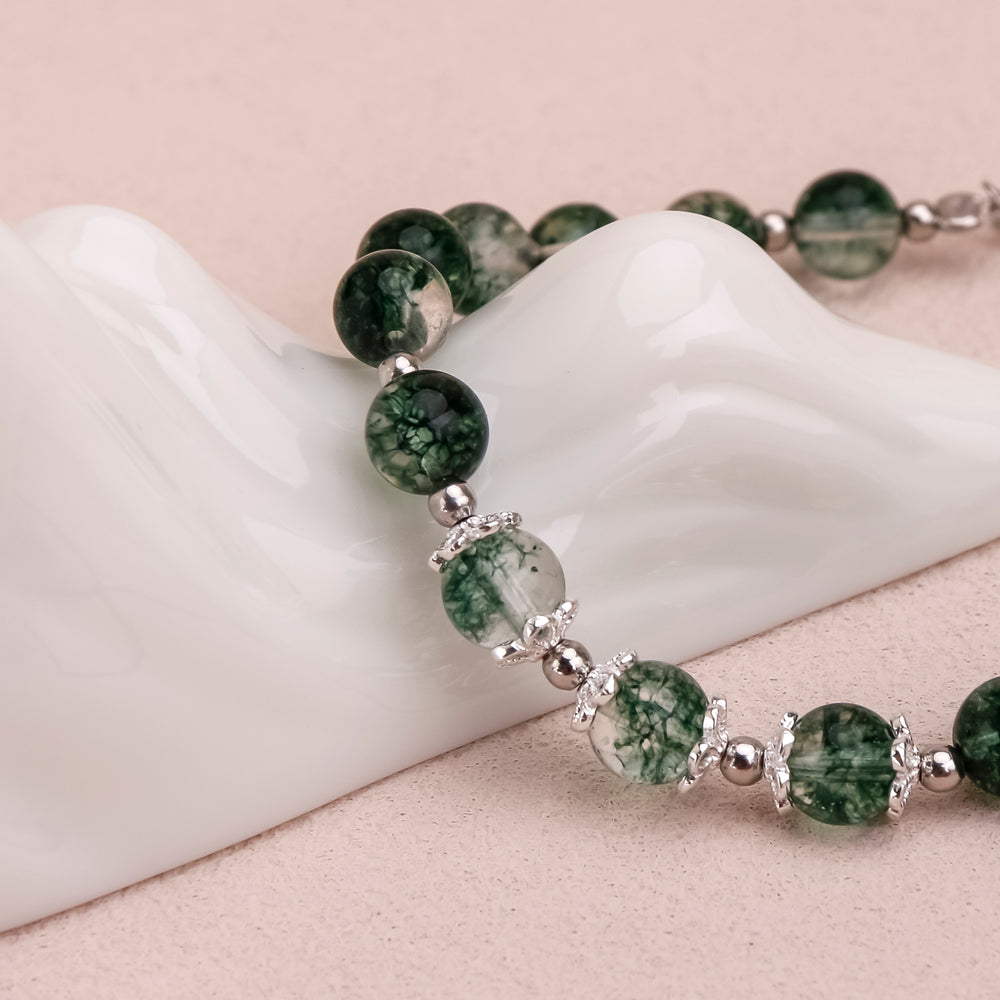 Green Ghost Bracelet with Torus
