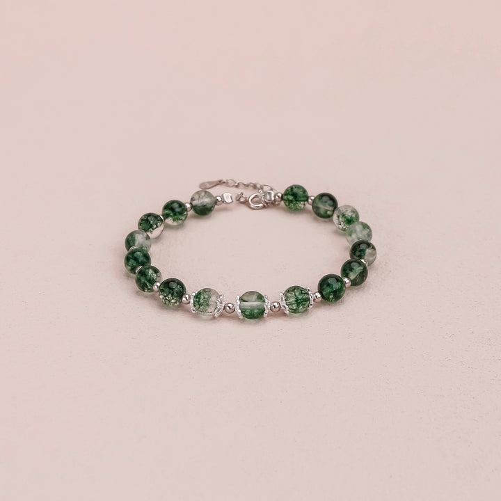 Green Ghost Bracelet with Torus