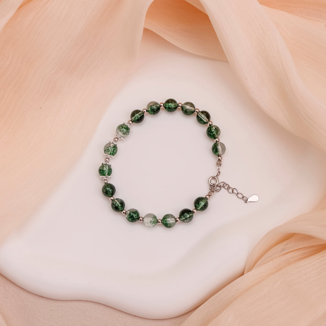Green Ghost Bracelet with Torus