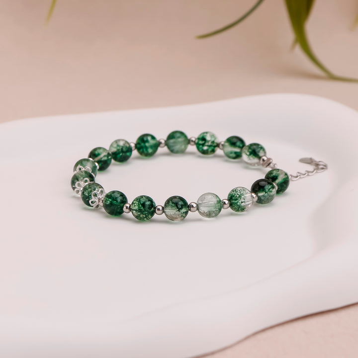 Green Ghost Bracelet with Torus