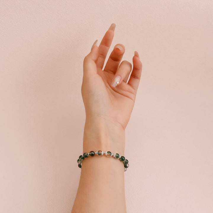 Green Ghost Bracelet with Torus