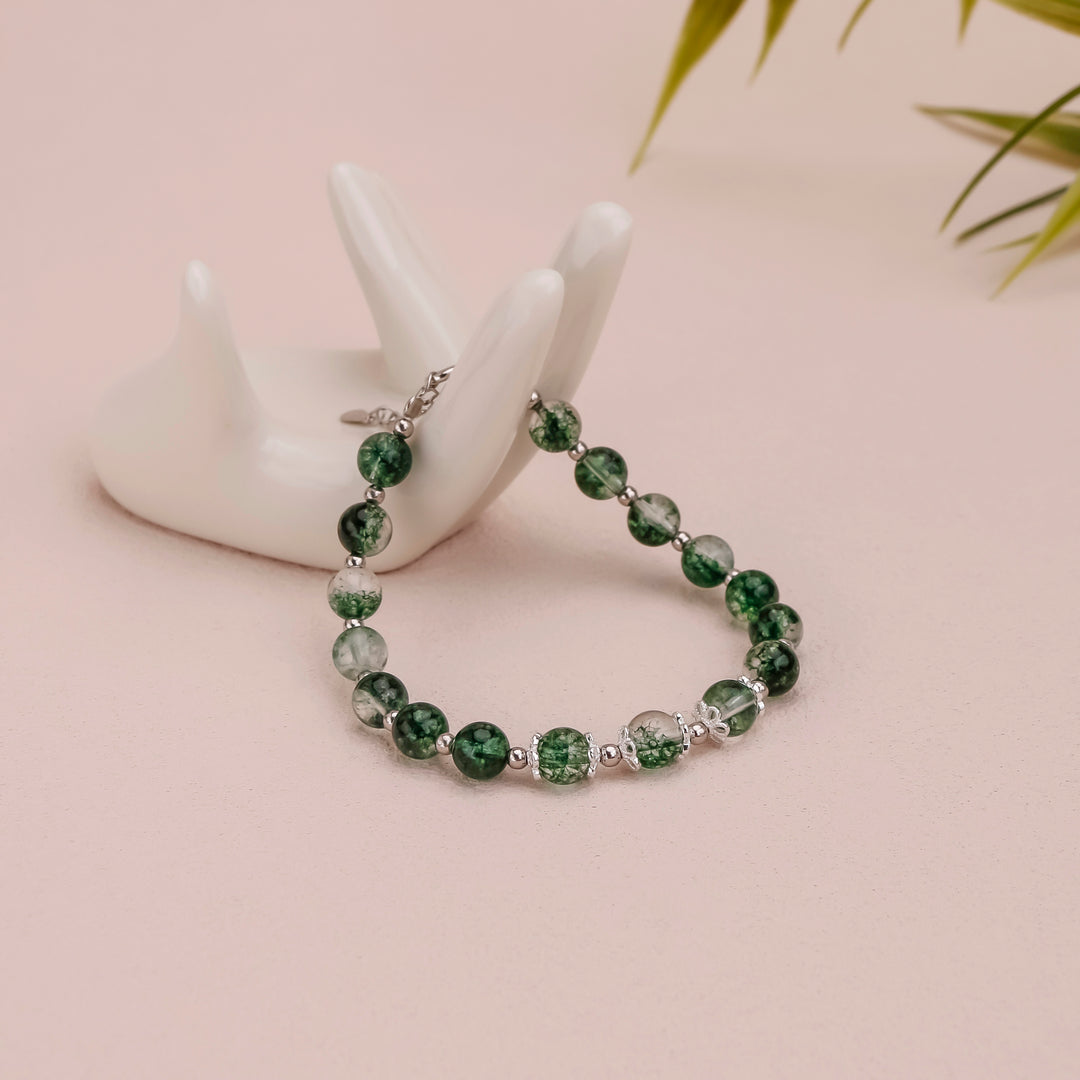 Green Ghost Bracelet with Torus
