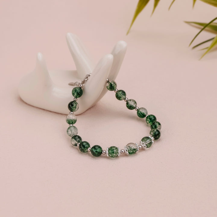 Green Ghost Bracelet with Torus