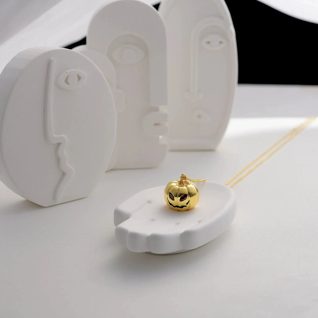 Halloween Pumpkin Necklace