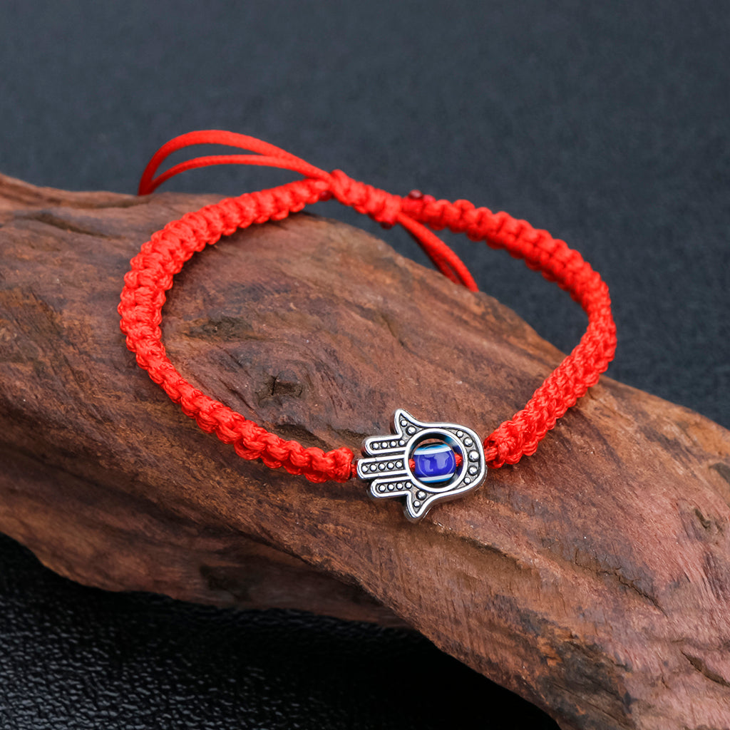 Hamsa Hand Red String Bracelet-Protection