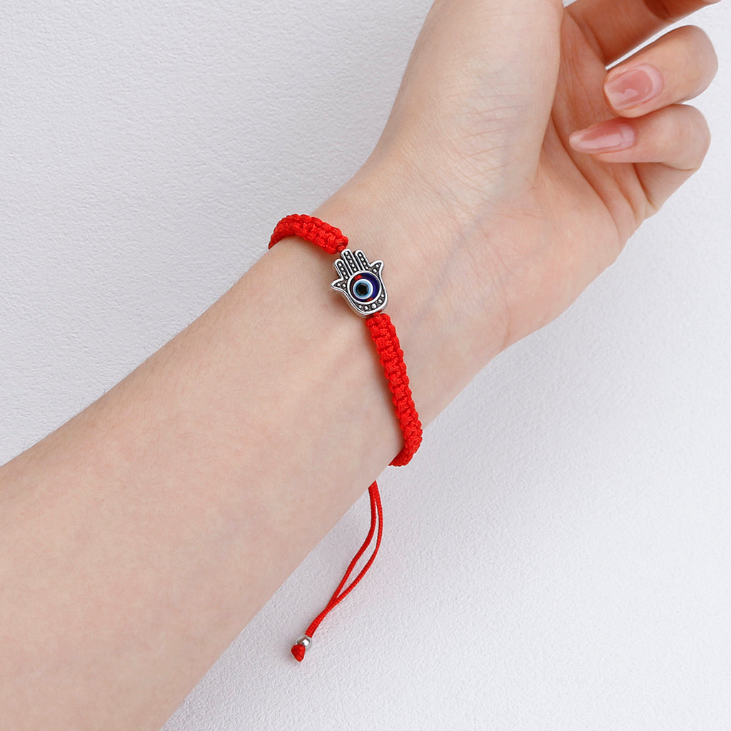 Hamsa Hand Red String Bracelet-Protection