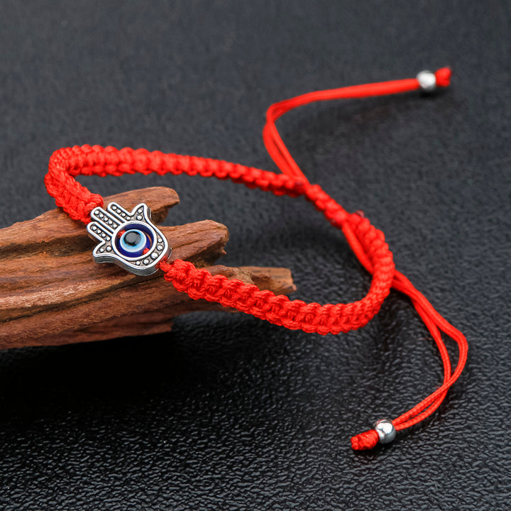 Hamsa Hand Red String Bracelet-Protection