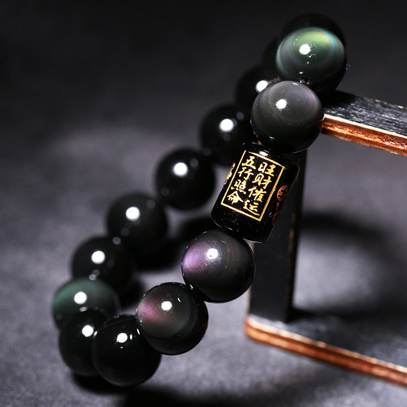 KEEKON_Natural_Rainbow_Obsidian_Transformation_Bracelet