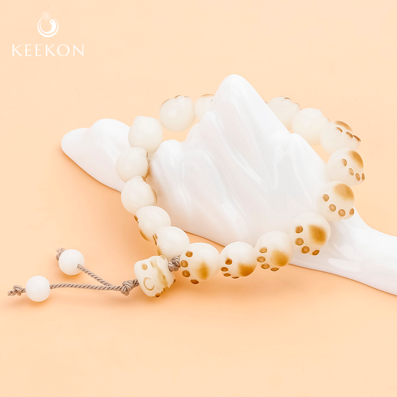 Lucky Cat Bodhi Seed Cat Paw Bracelet