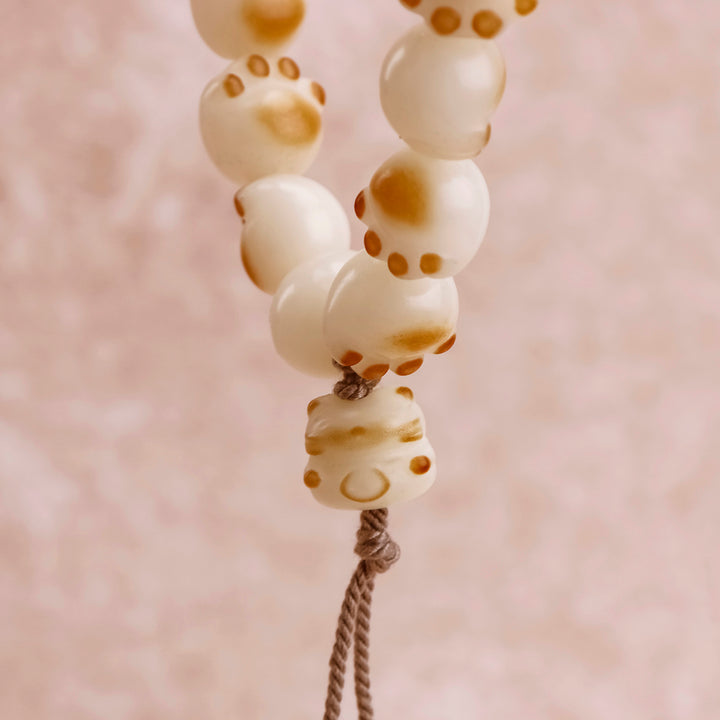 Lucky Cat Bodhi Seed Cat Paw Bracelet