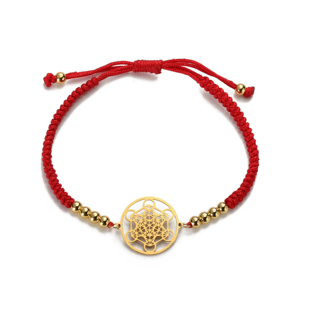 Metatron’s Cube String Bracelet