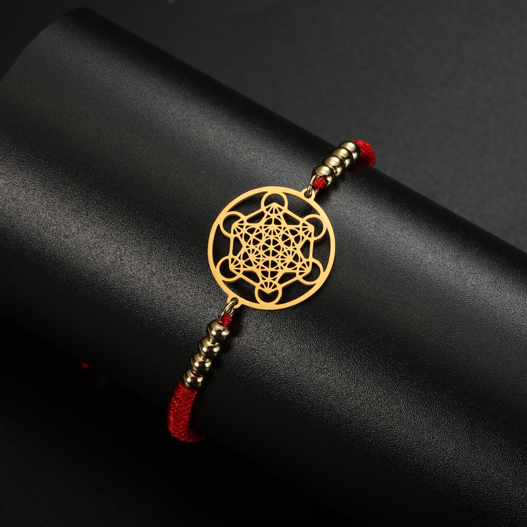 Metatron’s Cube String Bracelet