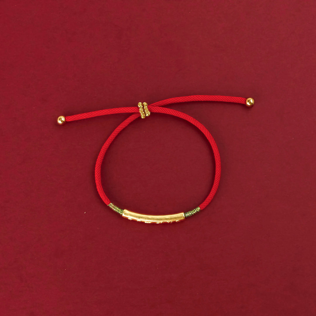 Six Words Mantra Red String Bracelet-Lucky 2