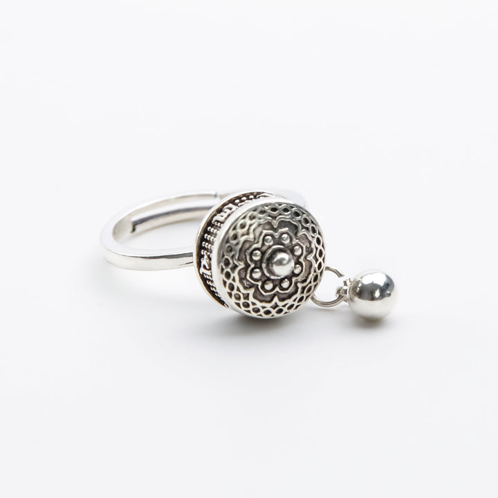 Tibetan Prayer Wheel Ring 1