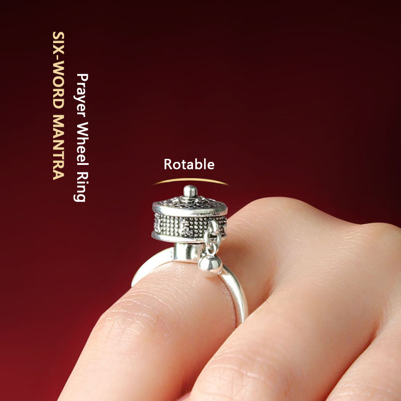 Tibetan Six-word Mantra Ring
