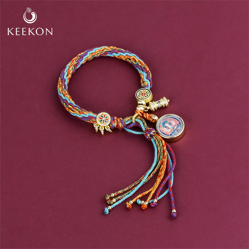 Tibetan Six Words Mantra Dreamcatcher Bracelet-Luck