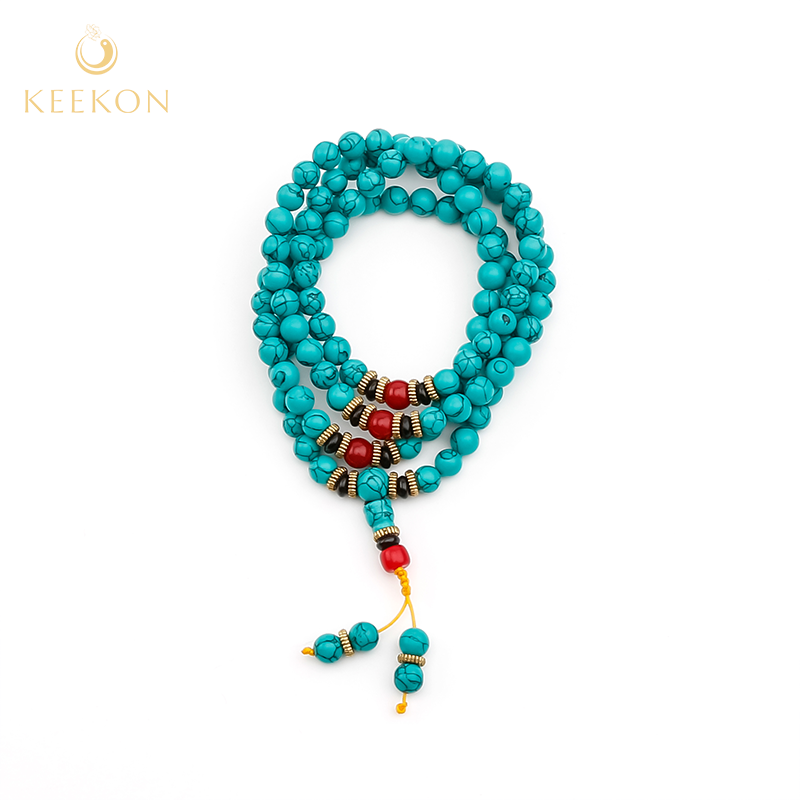 Tibetan Turquoise Healing Mala Bracelet
Success
